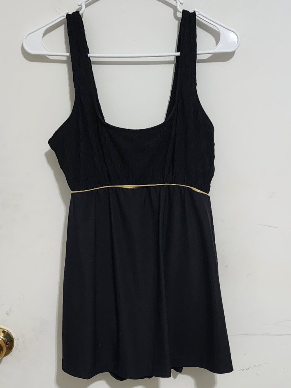 Allure, Ladies One Piece With Skirt Swim Suit, Size 12